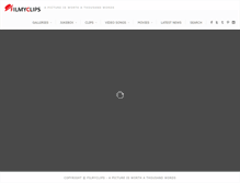 Tablet Screenshot of filmyclips.com
